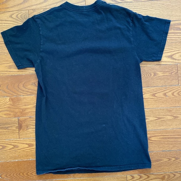 😈Steven Rhodes black sz S/M “Caring for your Demon Cat” short sleeve t shirt. - Picture 4 of 8